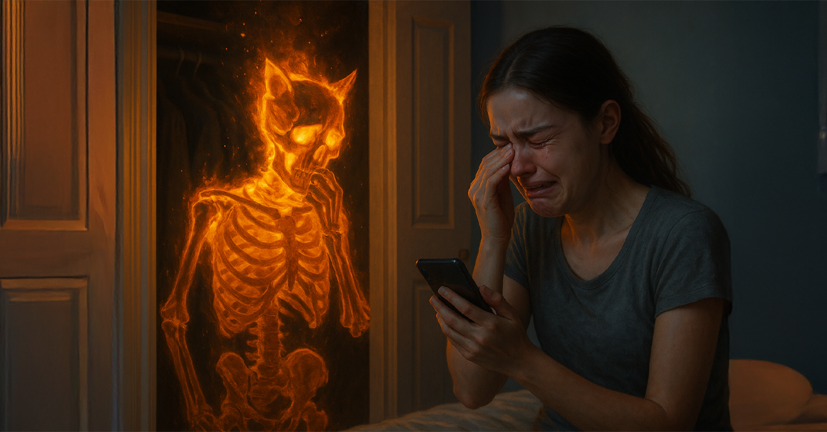 Jenny and Kitty Crying